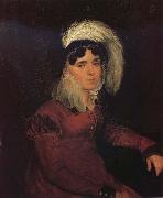 Karl Briullov Portrait of Maria Kikina Spain oil painting artist